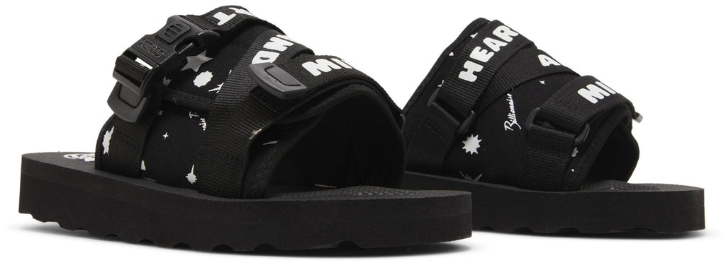[811-4802/BLACK] MENS BILLIONAIRE BOYS CLUB SPACE WALKER II SLIDE 'BLACK'