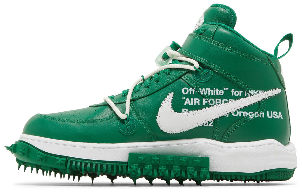 [DR0500-300] MENS NIKE AIR FORCE 1 MID 'OFF-WHITE PINE GREEN'