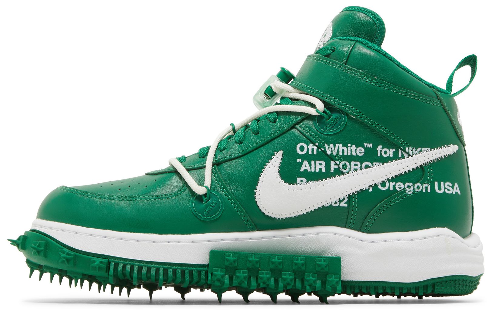 [DR0500-300] MENS NIKE AIR FORCE 1 MID 'OFF-WHITE PINE GREEN'