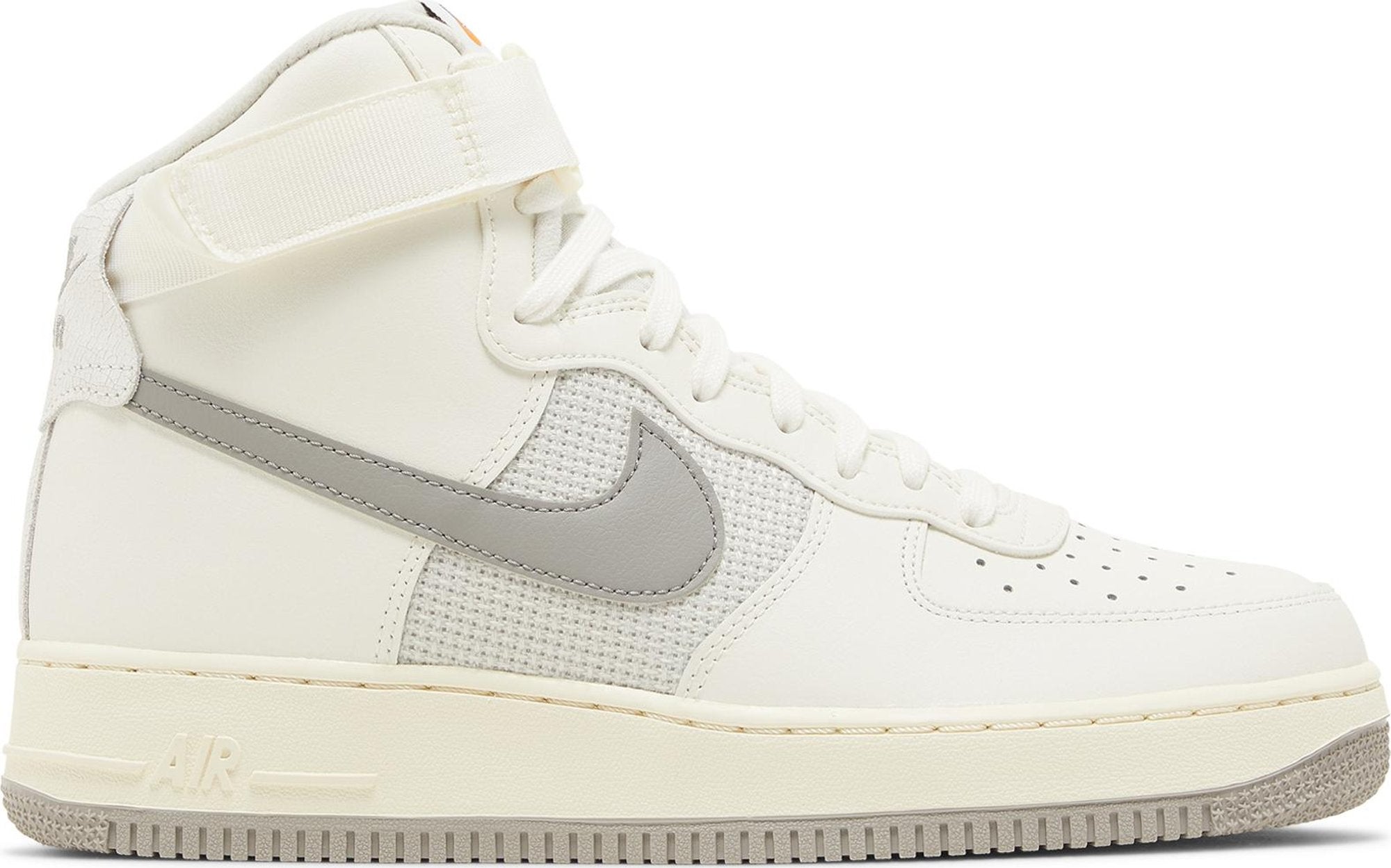 [DM0209-100] Mens Nike AIR FORCE 1 HIGH '07 LV8 'VINTAGE SAIL MEDIUM GREY'