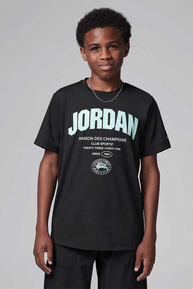 [95D312-023] YOUTH AIR JORDAN DRI-FIT DES CHAMPIONS T-SHIRT