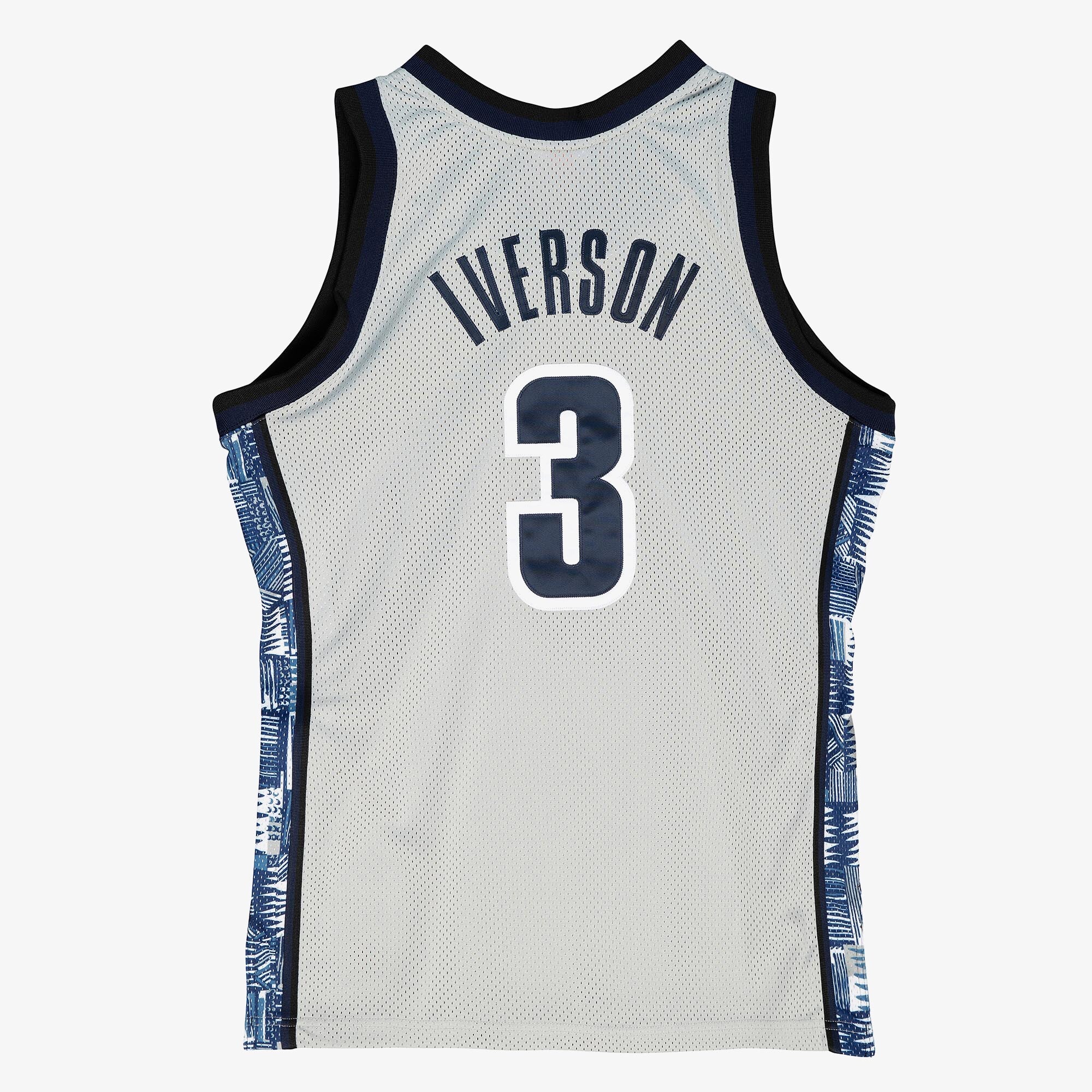 Mens Mitchell & Ness NCAA AUTHENTIC JERSEY NCAA GEORGETOWN 1995 ALLEN IVERSON