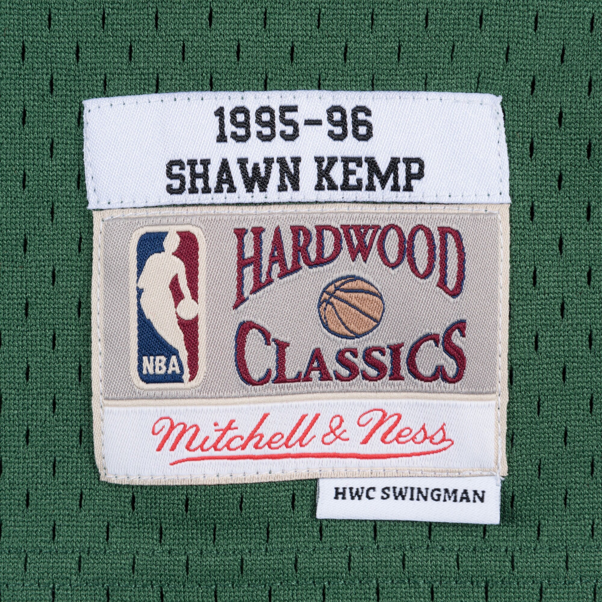 MENS MITCHELL & NESS NBA SWINGMAN ROAD JERSEY SUPERSONICS 1995 SHAWN KEMP