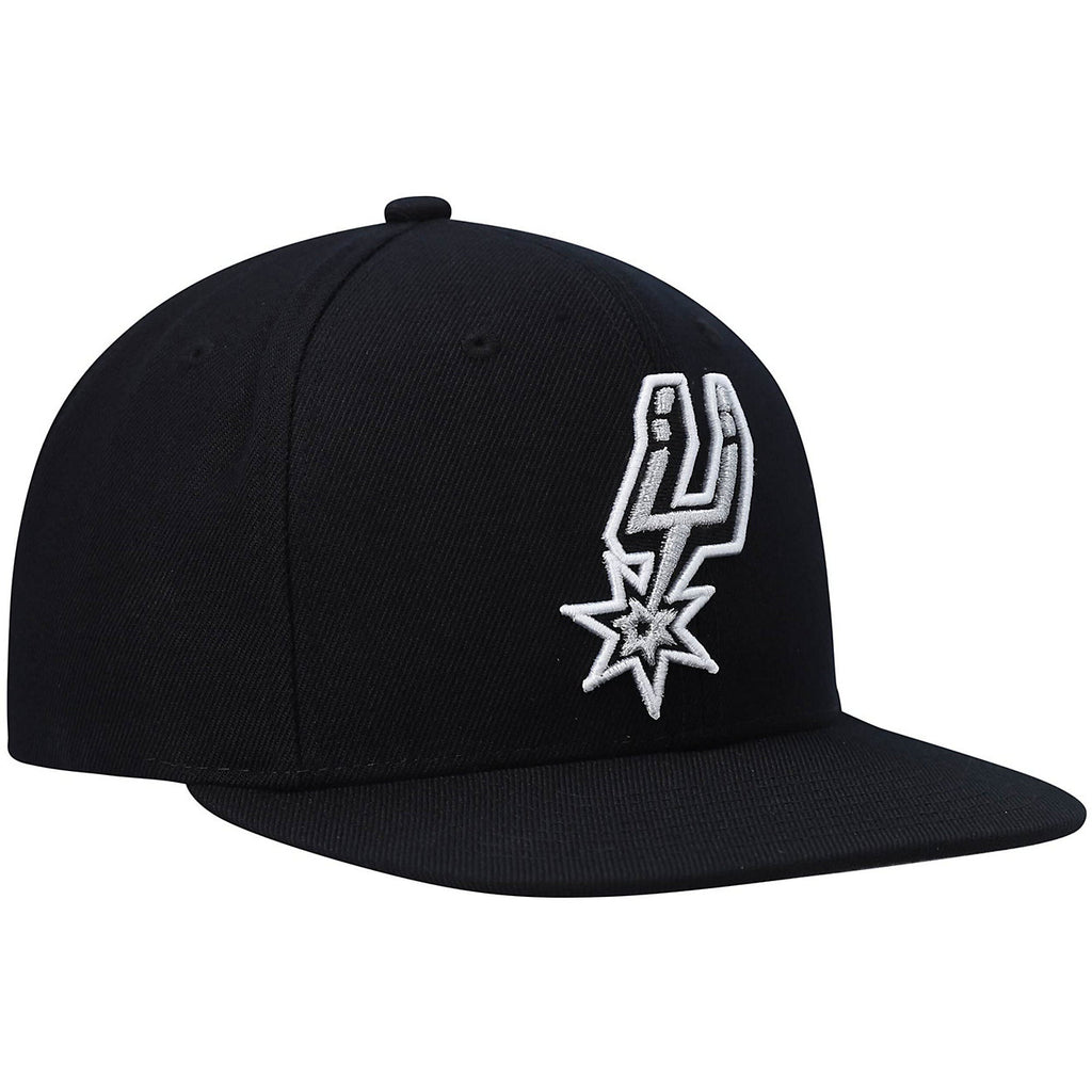 MENS MITCHELL & NESS NBA TEAM GROUND 2.0 SNAPBACK SPURS