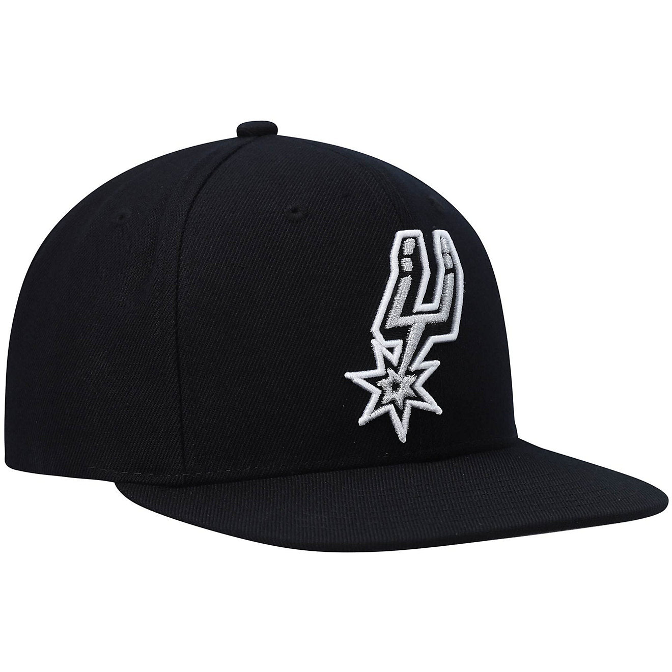 MENS MITCHELL & NESS NBA TEAM GROUND 2.0 SNAPBACK SPURS