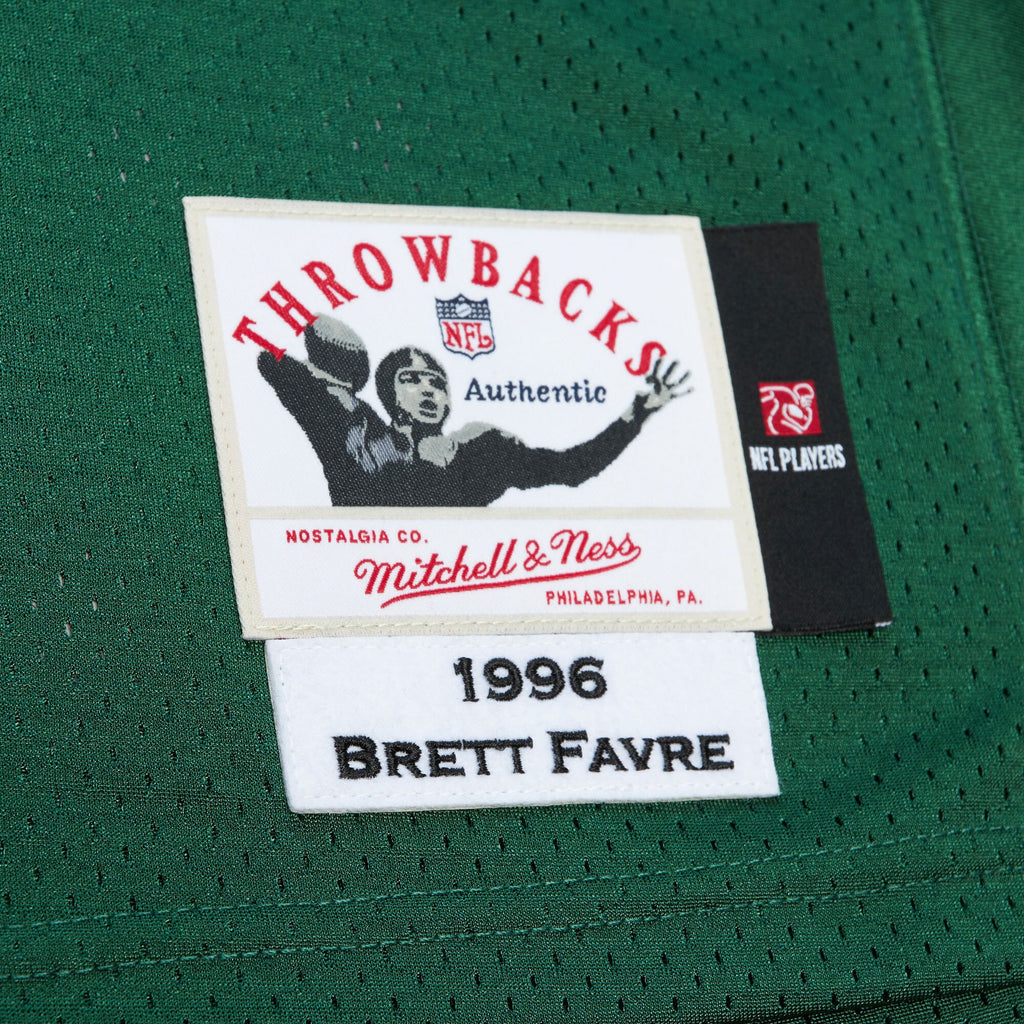 Mens Mitchell & Ness NFL DARK JERSEY PACKERS 1996 BRETT FAVRE