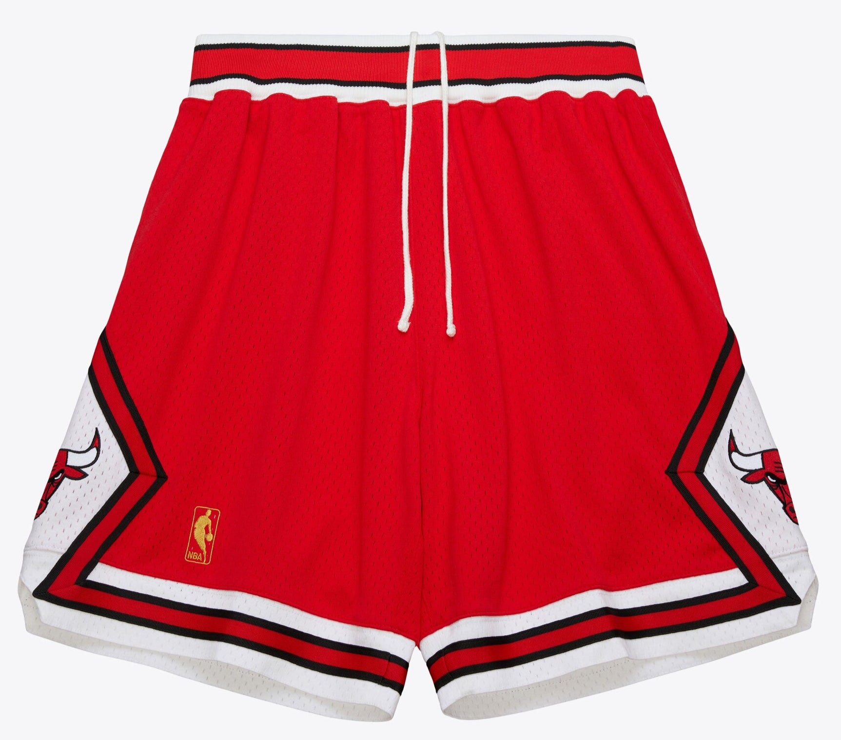MENS MITCHELL & NESS NBA DARK SHORTS BULLS 1996