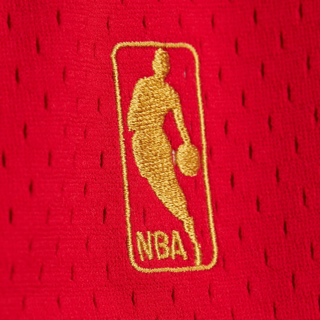 MENS MITCHELL & NESS NBA DARK SHORTS BULLS 1996