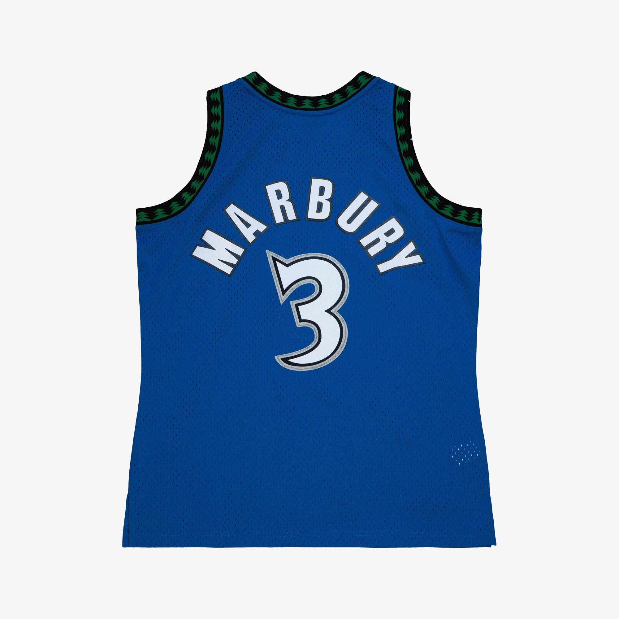 MENS MITCHELL & NESS NBA SWINGMAN JERSEY TIMBERWOLVES 1996 STEPHON MARBURY