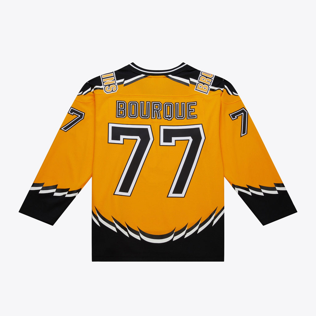 Mens Mitchell & Ness NHL DARK ALTERNATE JERSEY BRUINS 1996 RAY BOURQUE