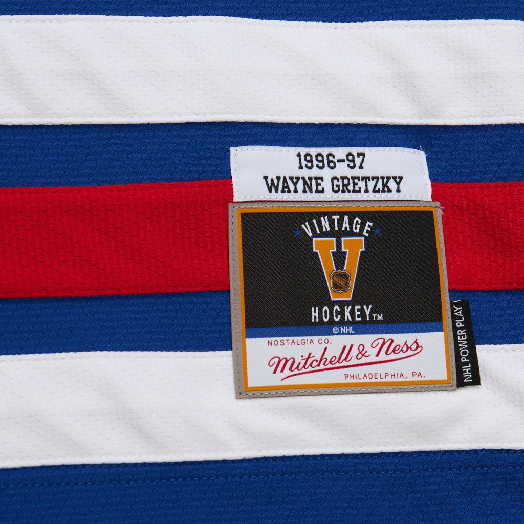 MENS MITCHELL & NESS NHL DARK JERSEY RANGERS 1996 WAYNE GRETZKY