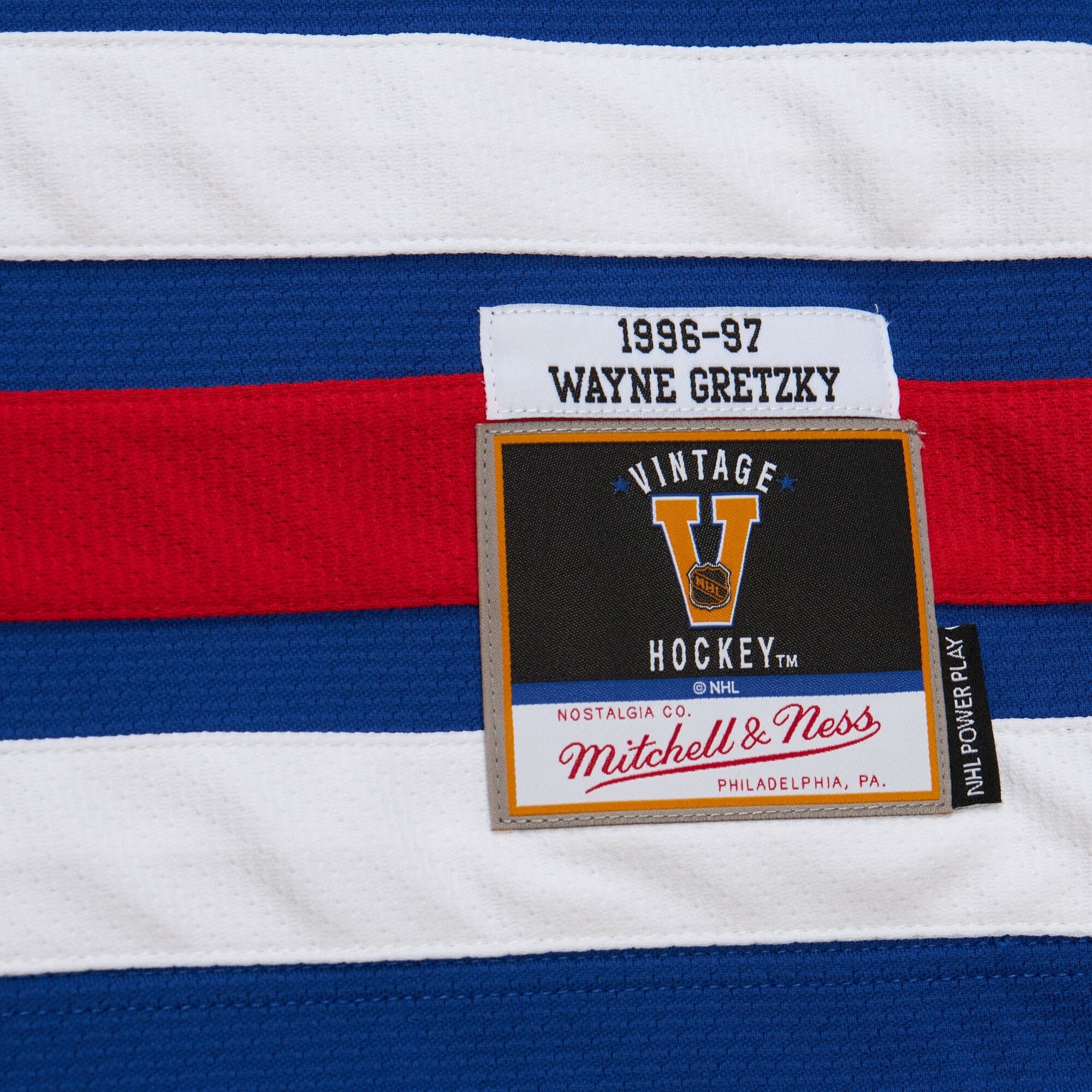 MENS MITCHELL & NESS NHL DARK JERSEY RANGERS 1996 WAYNE GRETZKY