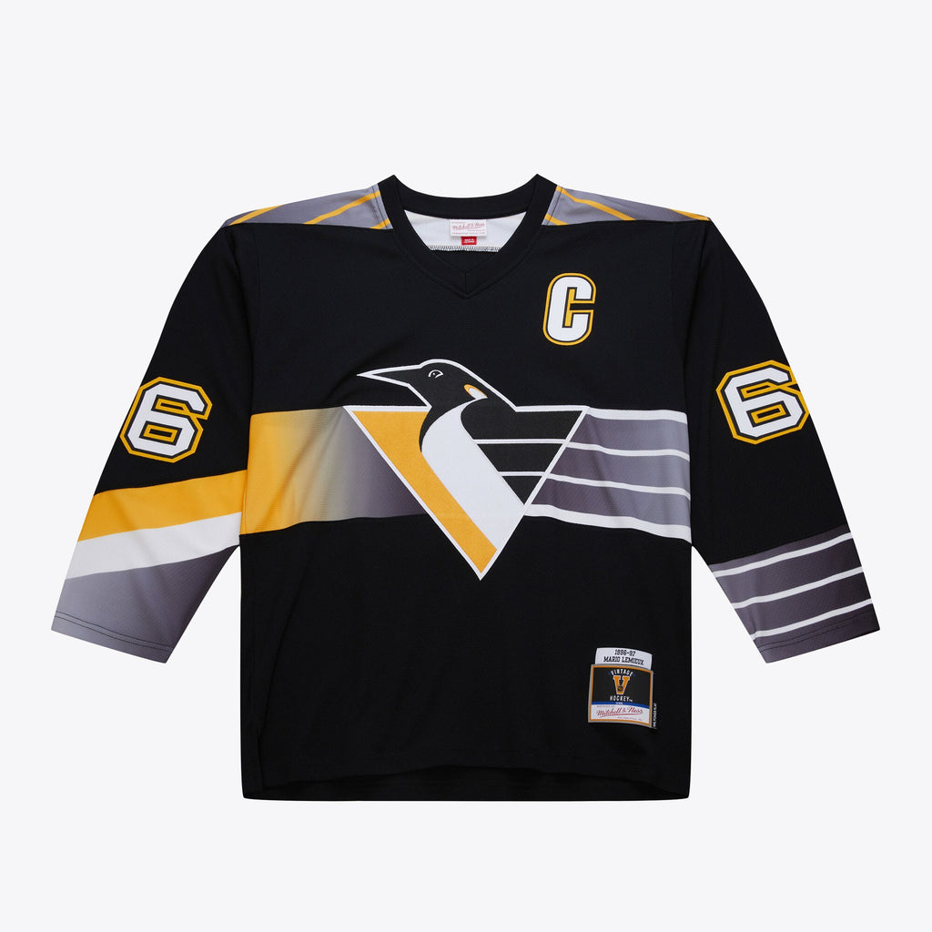 Mens Mitchell & Ness NHL ALTERNATE JERSEY PENGUINS 1996 MARIO LEMIEUX