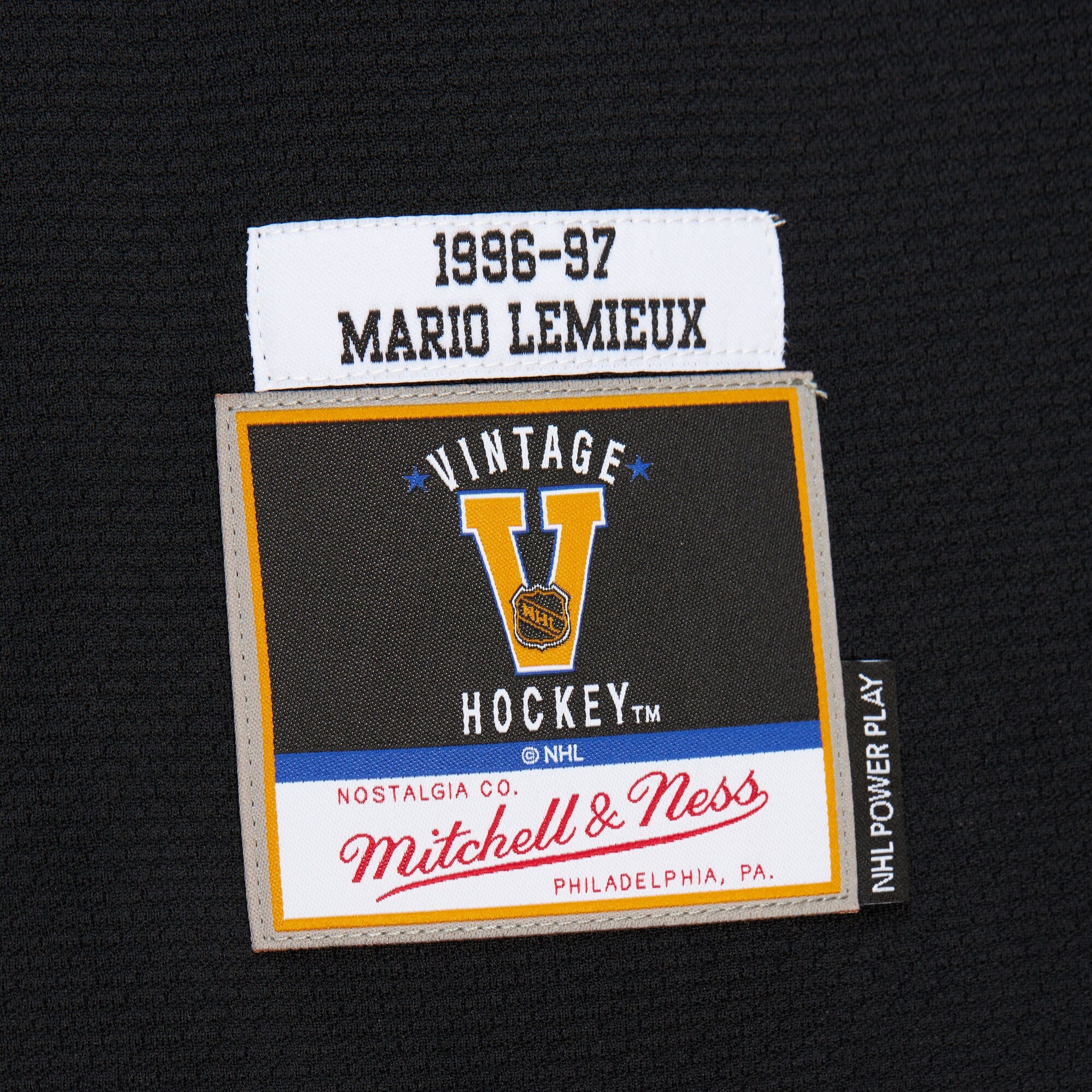 Mens Mitchell & Ness NHL ALTERNATE JERSEY PENGUINS 1996 MARIO LEMIEUX
