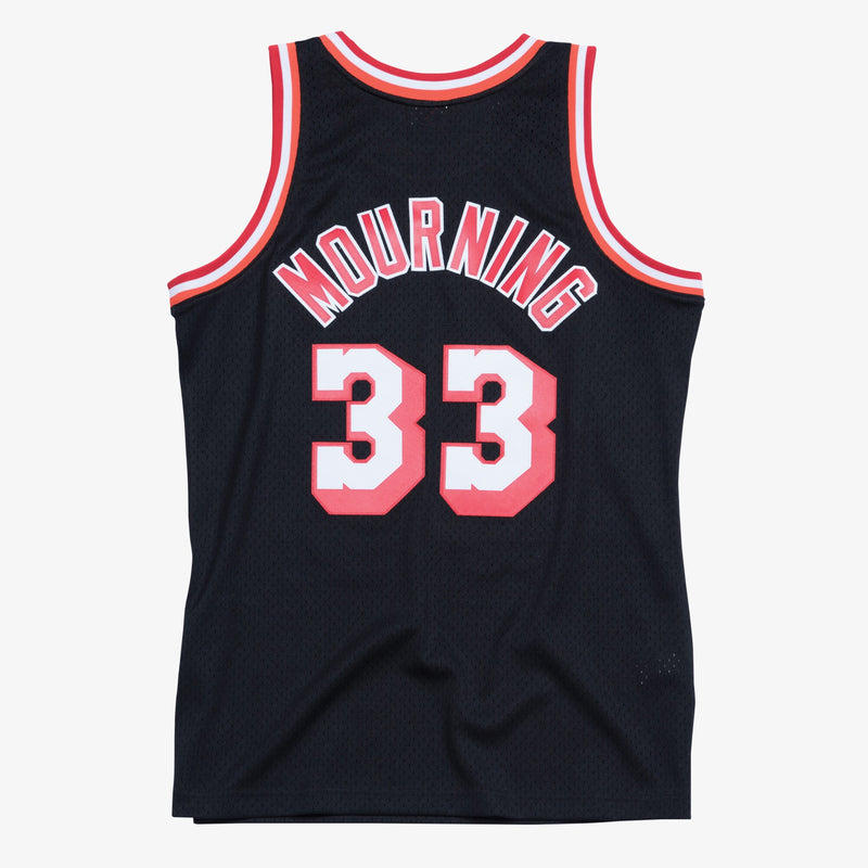 MENS MITCHELL & NESS NBA SWINGMAN JERSEY HEAT 96-97 ALONZO MOURNING