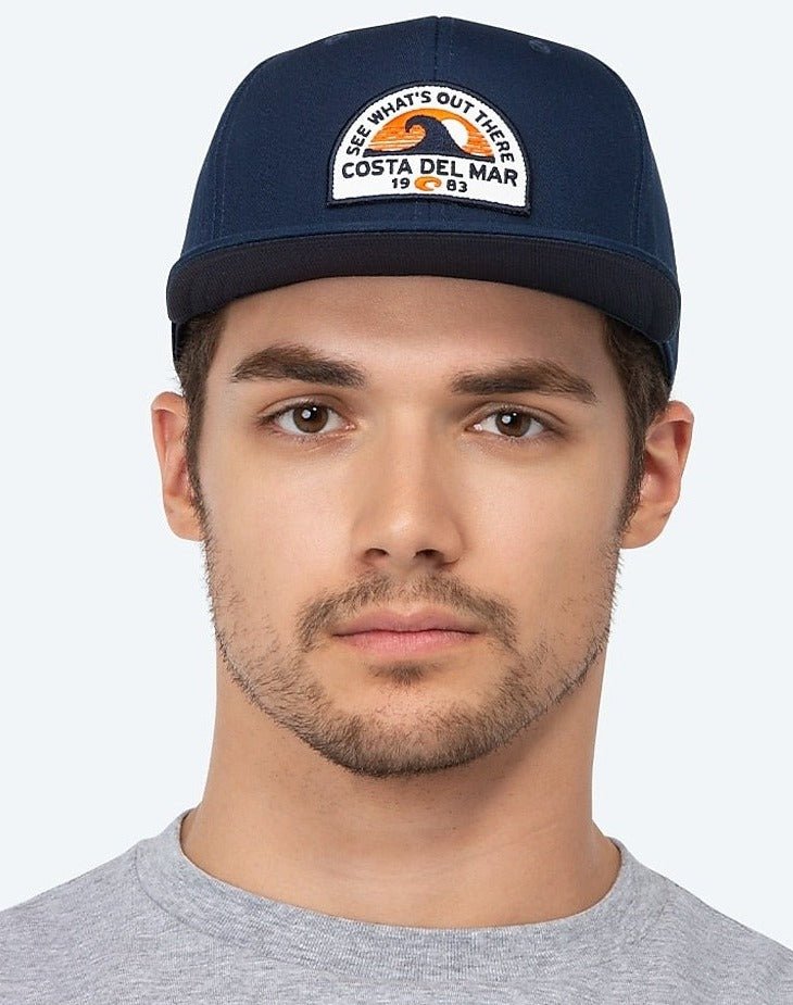 [FQS900218-602] Mens Costa MAVERICK FLAT BRIM SNAPBACK