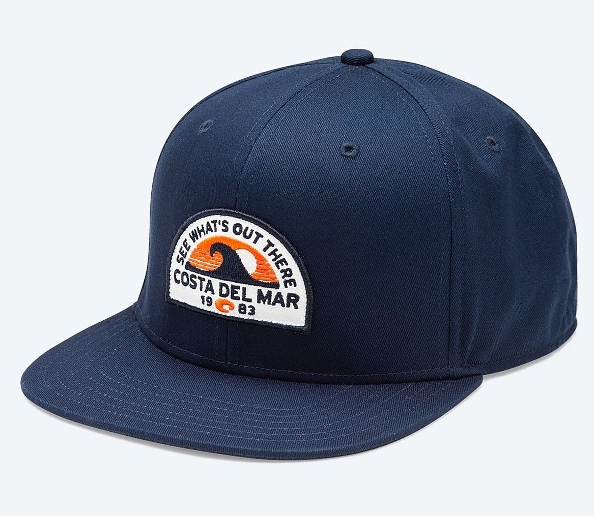 [FQS900218-602] Mens Costa MAVERICK FLAT BRIM SNAPBACK