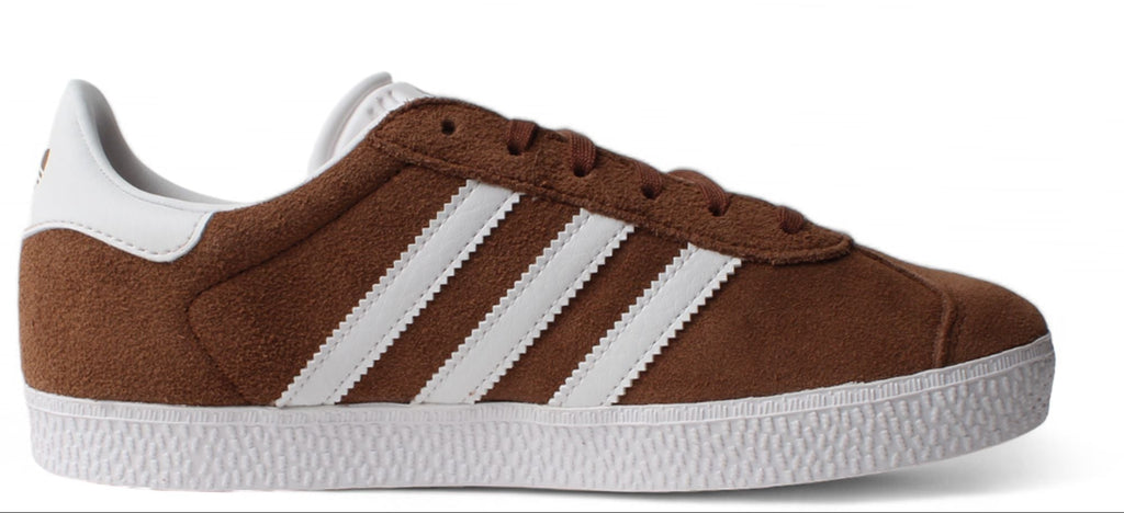 [IF9802] GRADE SCHOOL ADIDAS GAZELLE 'PRELOVED BROWN CLOUD WHITE GOLD METALLIC (GS)'