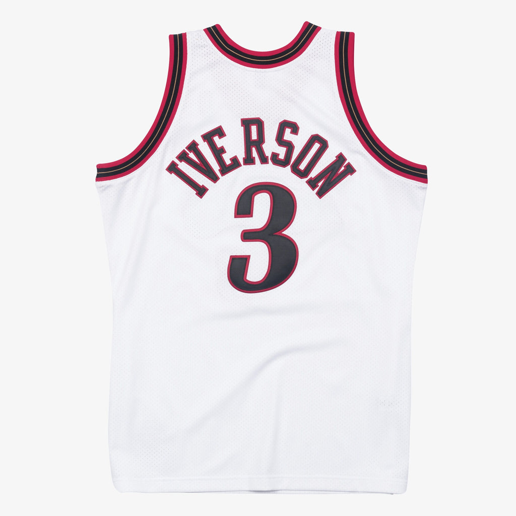 Mens Mitchell & Ness NBA AUTHENTIC JERSEY 76ERS 1997 ALLEN IVERSON