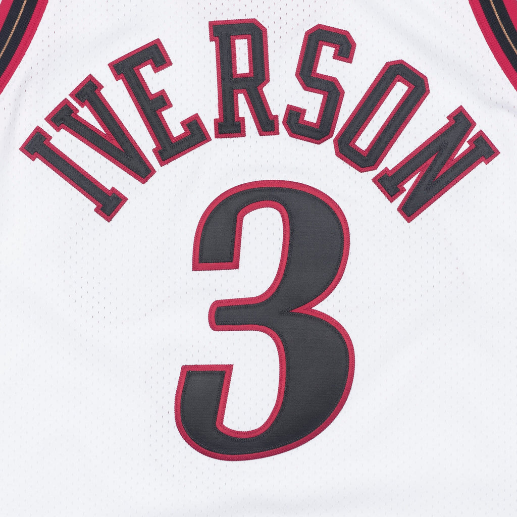 Mens Mitchell & Ness NBA AUTHENTIC JERSEY 76ERS 1997 ALLEN IVERSON