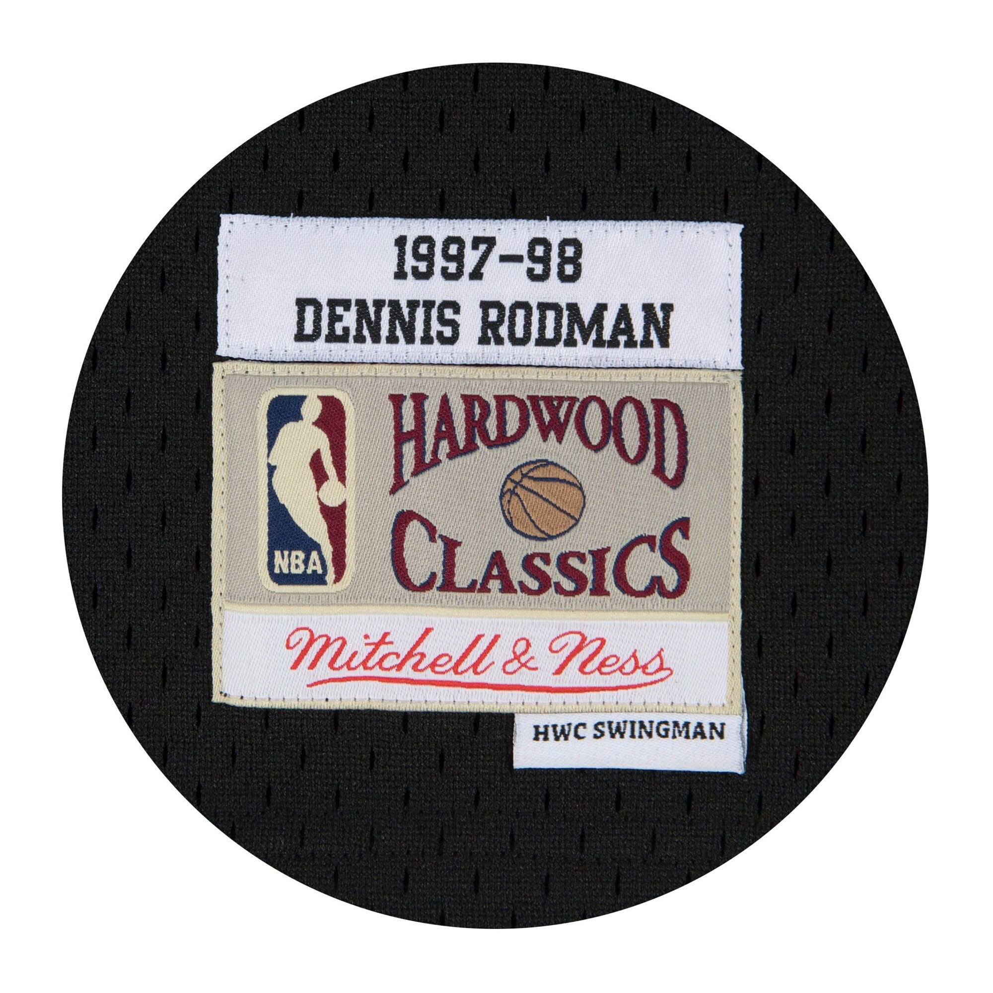 MENS MITCHELL & NESS AUTHENTIC ALTERNATE JERSEY BULLS 1997 DENNIS RODMAN