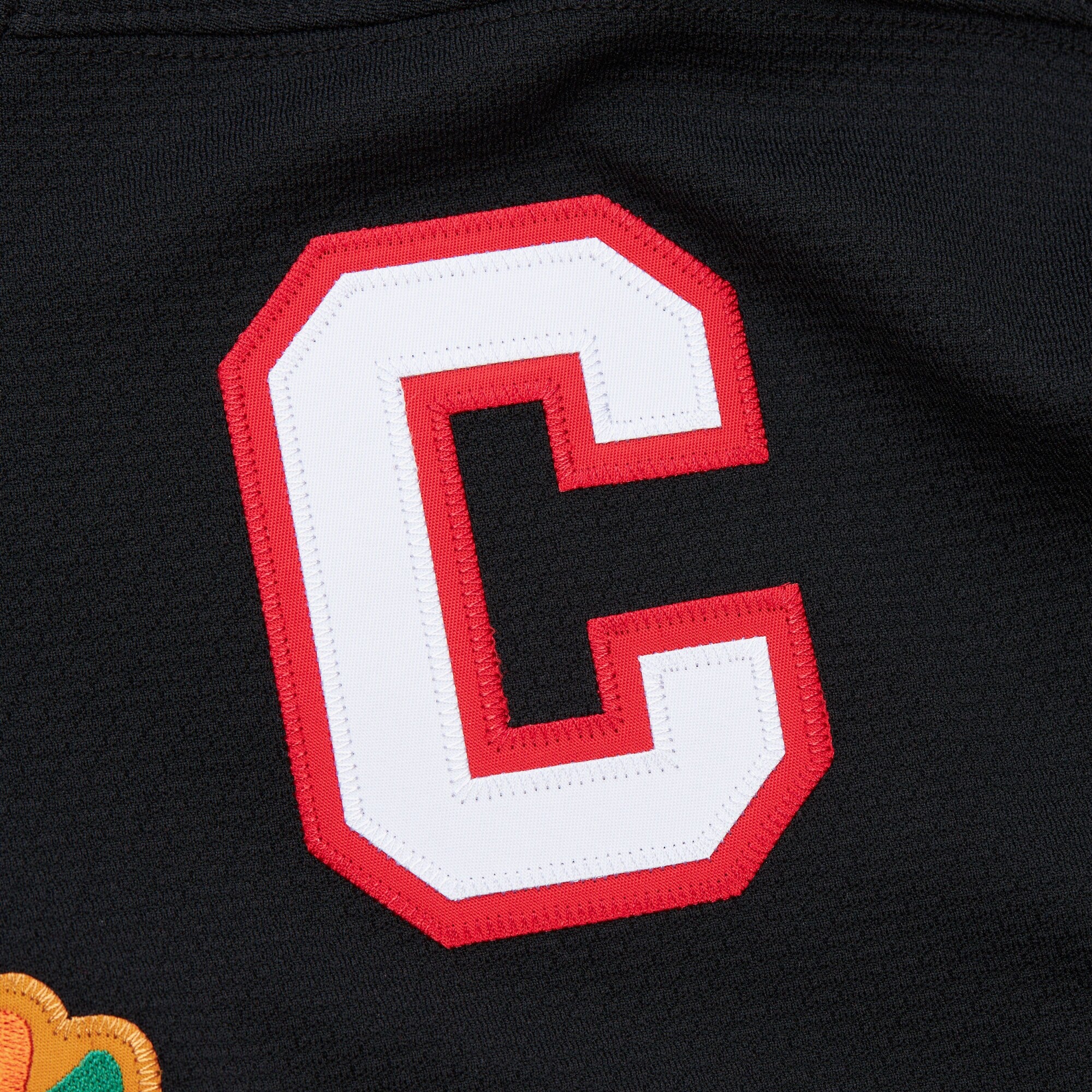 Mens Mitchell & Ness NHL DARK ALTERNATE JERSEY BLACKHAWKS 1997 CHRIS CHELIOS