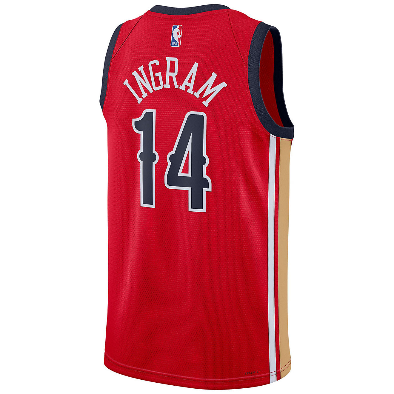 [DX8655-659] MENS NIKE NBA NEW ORLEANS PELICANS INGRAM SWINGMAN JERSEY STATEMENT EDITION