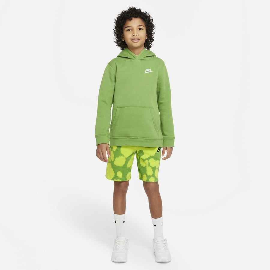 [DO6572-321] YOUTH NIKE SPORTSWEAR PRINTED FRENCH TERRY SHORTS