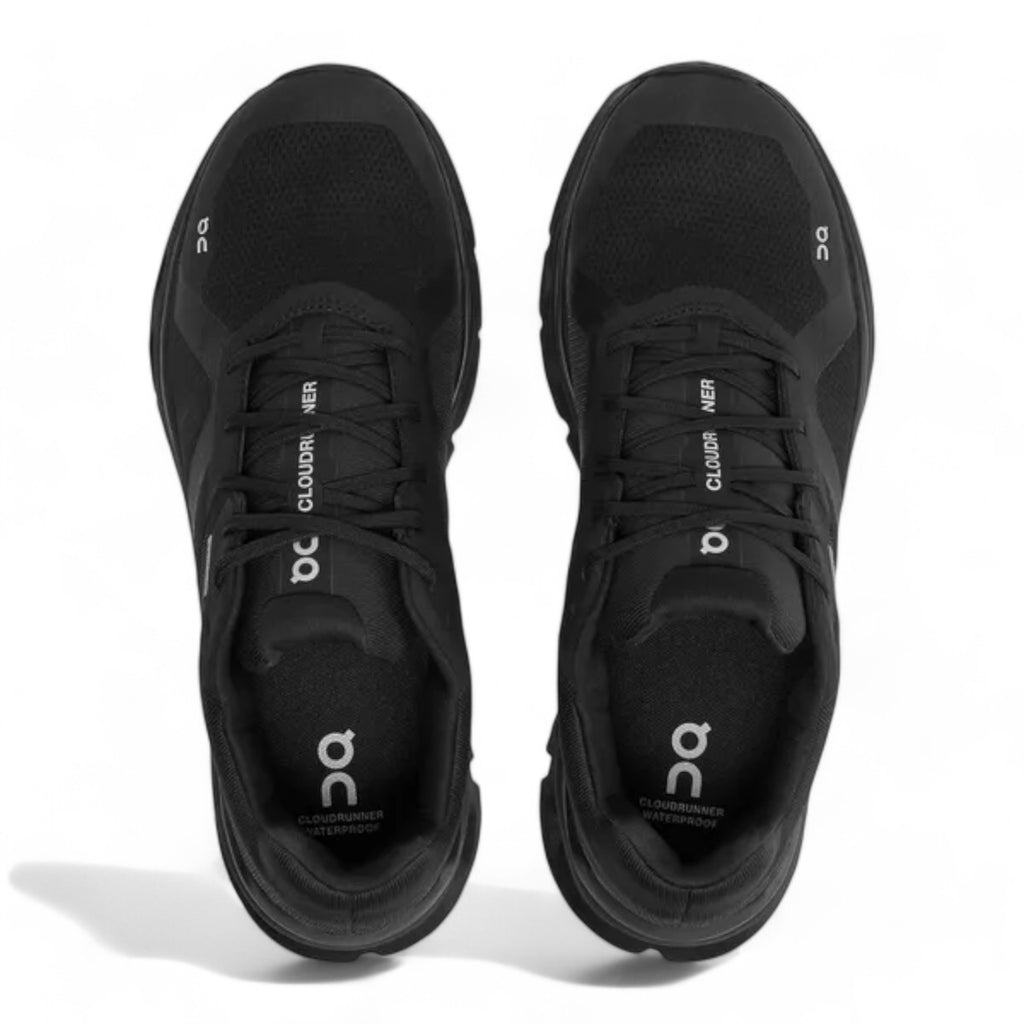 [52.98639] Mens On Running Cloudrunner Waterproof 'Black'