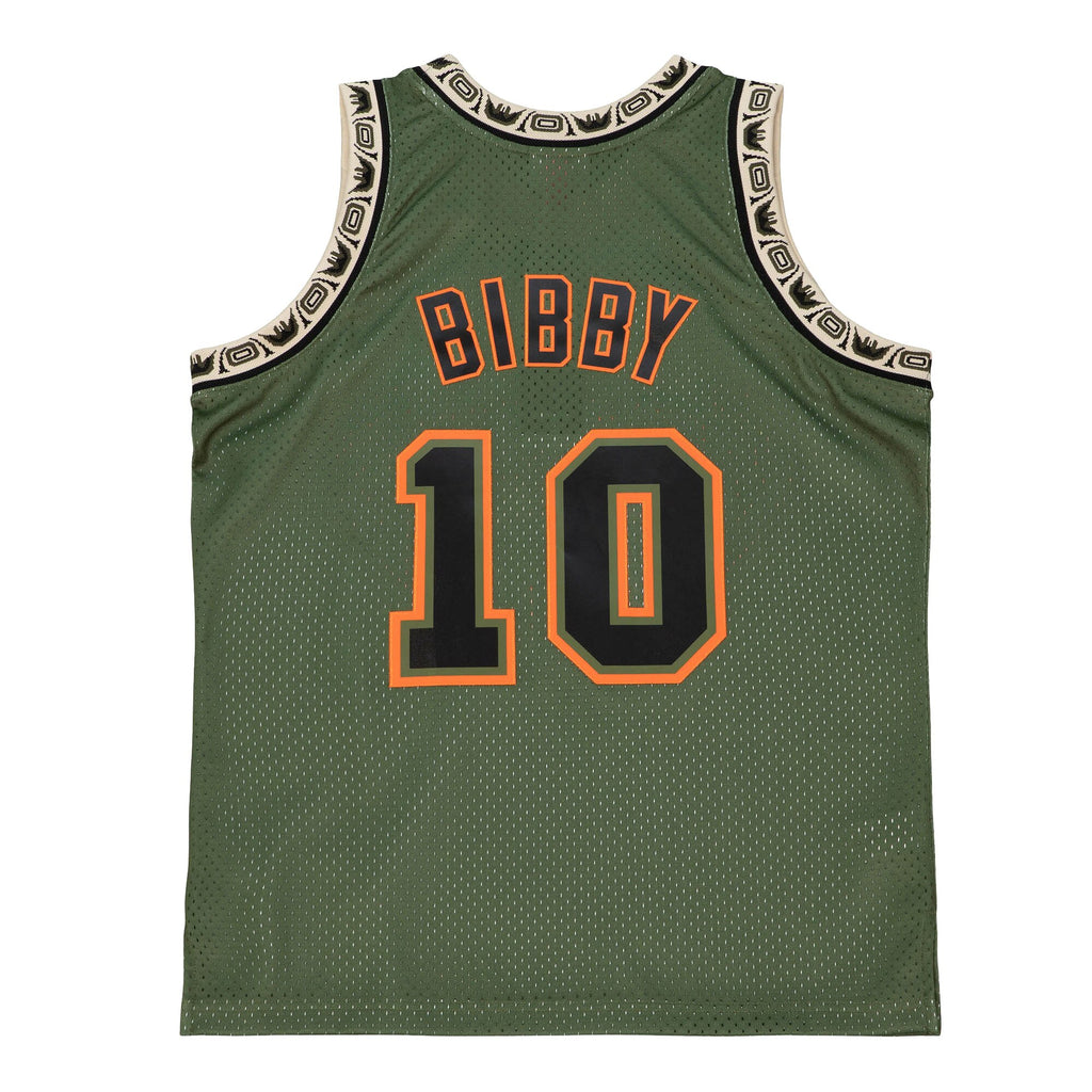 MENS MITCHELL & NESS FLIGHT SWINGMAN JERSEY GRIZZLIES 1998 MIKE BIBBY