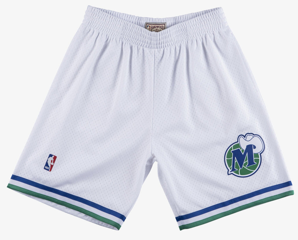 MENS MITCHELL & NESS NBA SWINGMAN SHORTS MAVERICKS 98