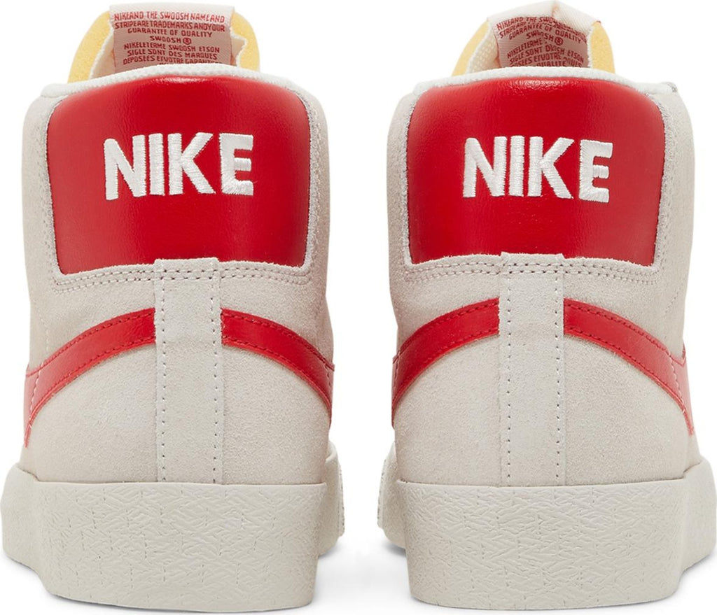[864349-109] Mens Nike SB BLAZER MID 'SUMMIT WHITE UNIVERSITY RED'