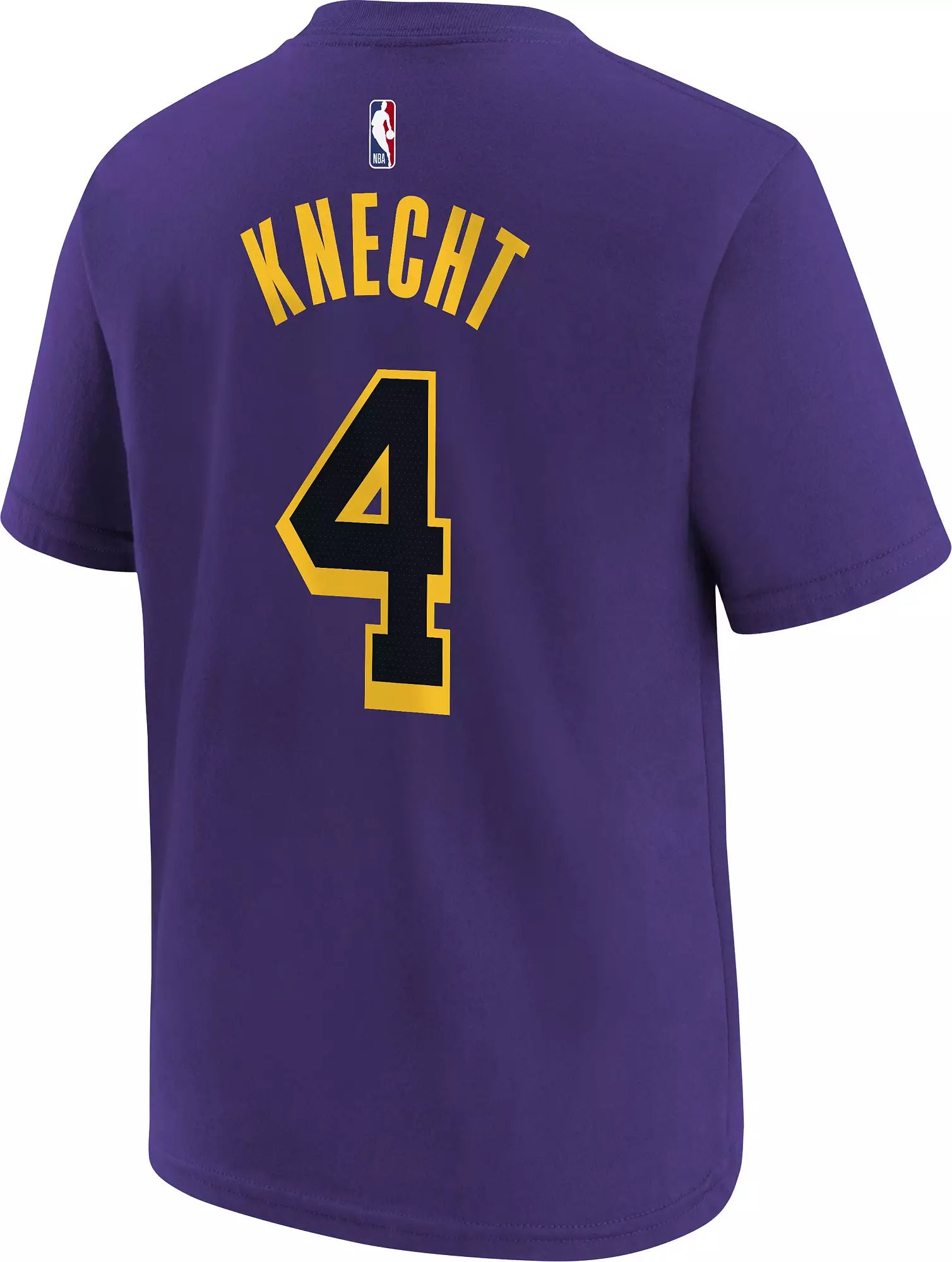 [9Y2B7HDC4-KNECHT] Youth Nike NBA DALTON KNECHT #4 LOS ANGELES LAKERS T-SHIRT