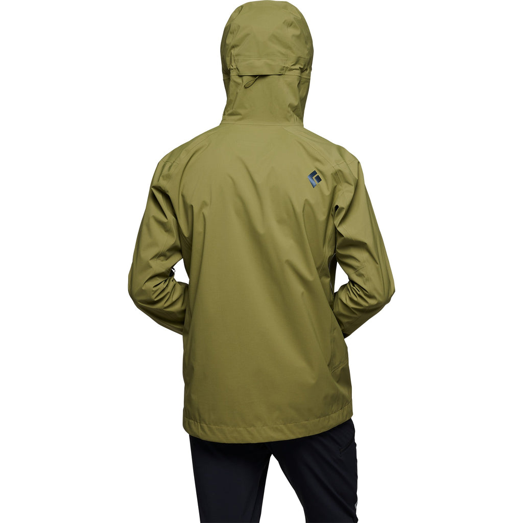 MENS BLACK DIAMOND HIGHLINE STRETCH SHELL WATERPROOF WINDPROOF JACKET
