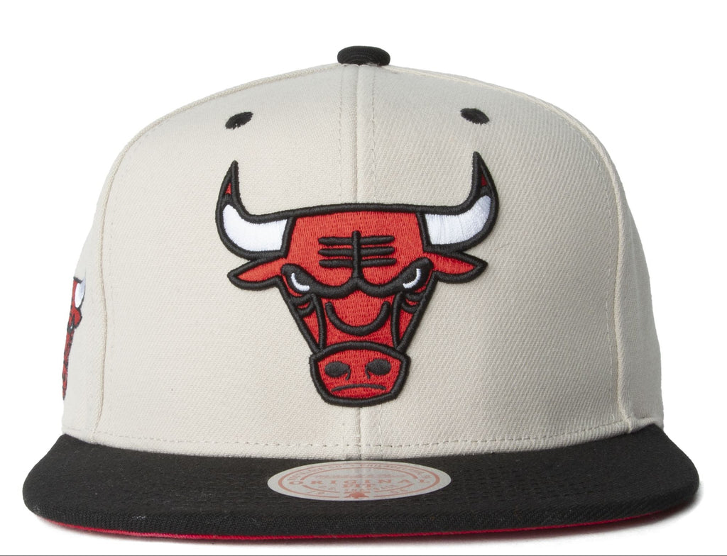 MENS MITCHELL & NESS NBA SAIL 2 TONE SNAPBACK BULLS