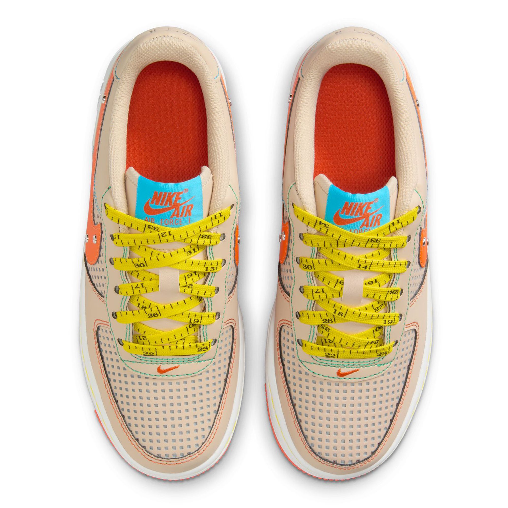 [IB7725-126] GRADE SCHOOL NIKE AIR FORCE 1 LE BG 'D.I.Y. DIORAMA'