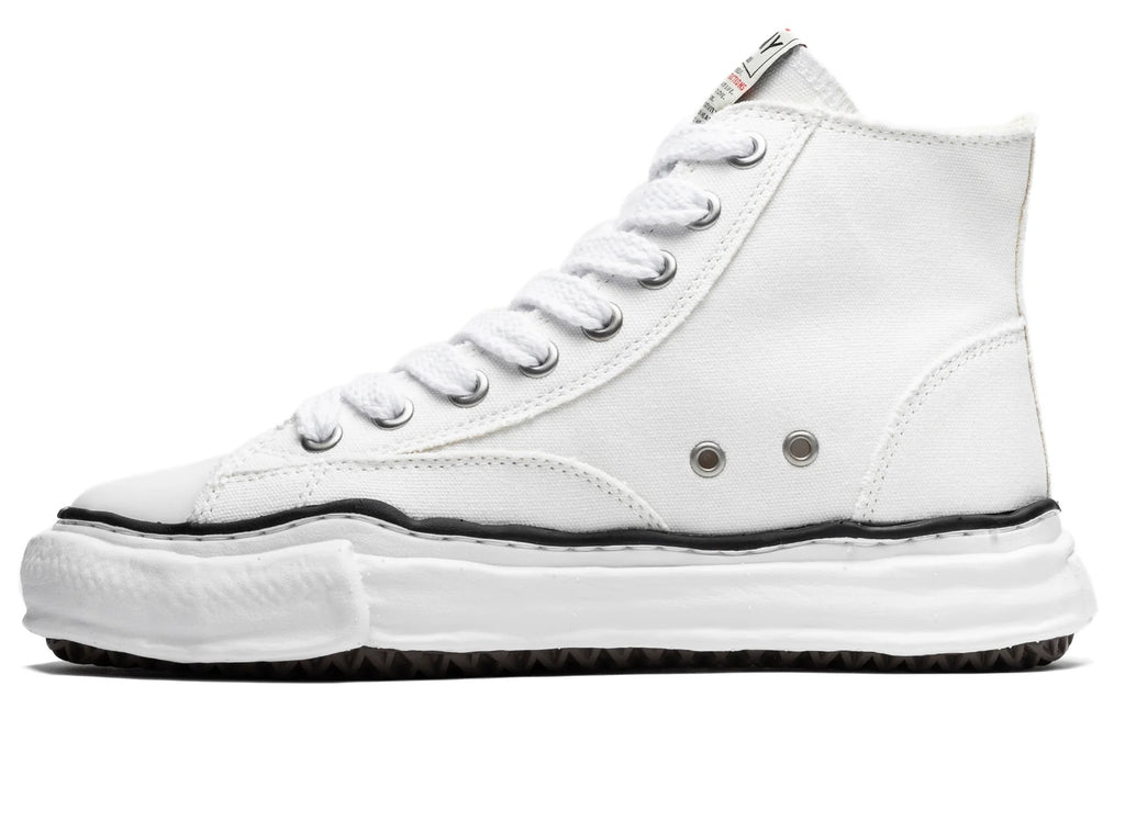 [A01FW701] Mens Maison Mihara Yasuhiro PETERSON OG SOLE CANVAS HIGH