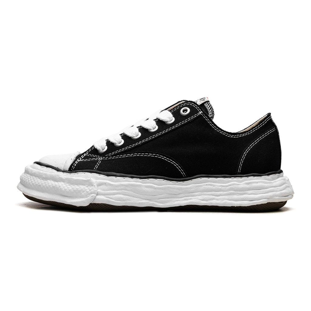 [A11FW702-BLK] MENS MAISON MIHARA YASUHIRO PETERSON 23 OG SOLE CANVAS LOW 'BLACK' - 1