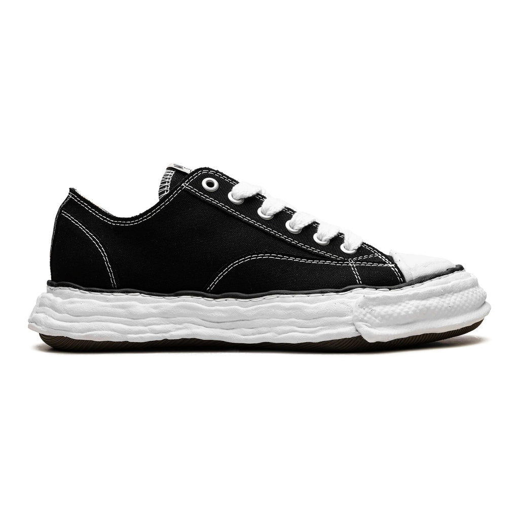 [A11FW702-BLK] MENS MAISON MIHARA YASUHIRO PETERSON 23 OG SOLE CANVAS LOW 'BLACK' - 6