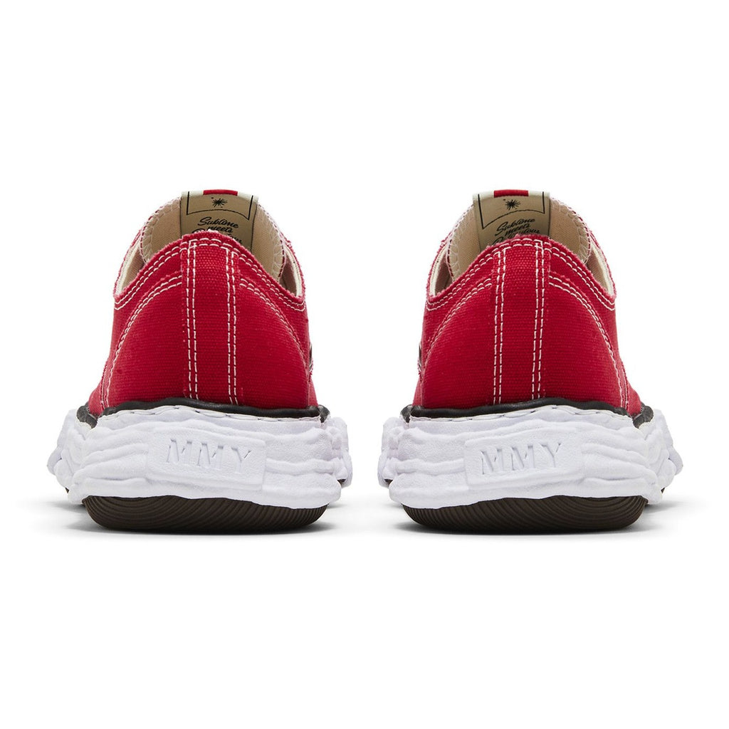 [A11FW702-RED] MENS MAISON MIHARA YASUHIRO PETERSON 23 OG SOLE CANVAS LOW 'RED' - 5