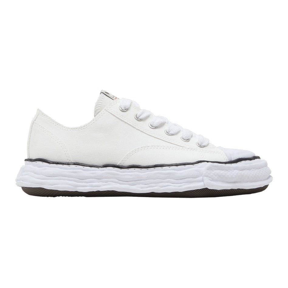 [A11FW702-WHITE] MENS MAISON MIHARA YASUHIRO PETERSON 23 OG SOLE CANVAS LOW 'WHITE' - 1