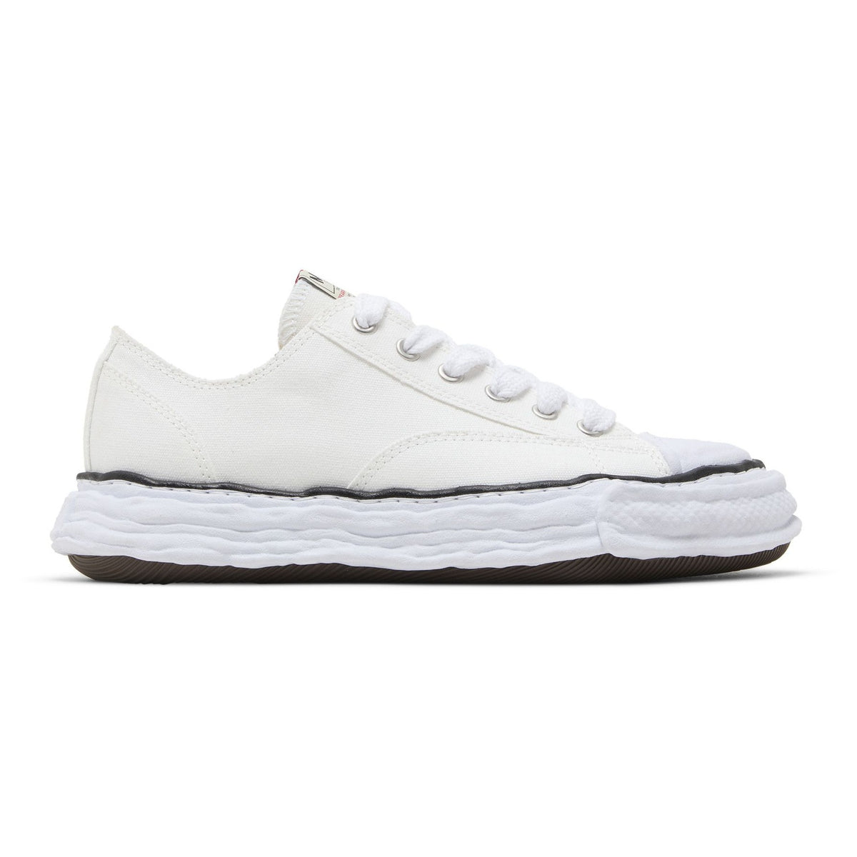 [A11FW702-WHITE] MENS MAISON MIHARA YASUHIRO PETERSON 23 OG SOLE CANVAS LOW 'WHITE' - 2