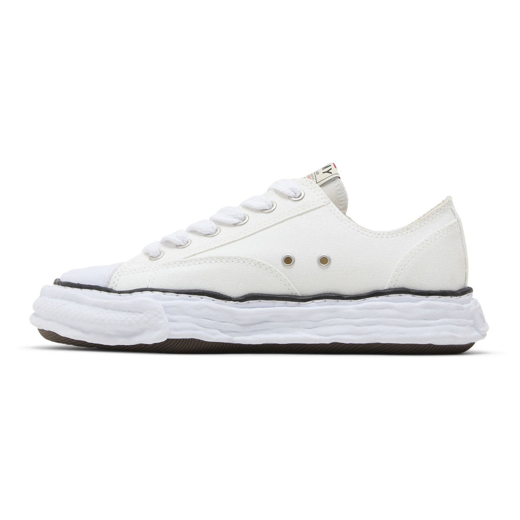 [A11FW702-WHITE] MENS MAISON MIHARA YASUHIRO PETERSON 23 OG SOLE CANVAS LOW 'WHITE' - 3