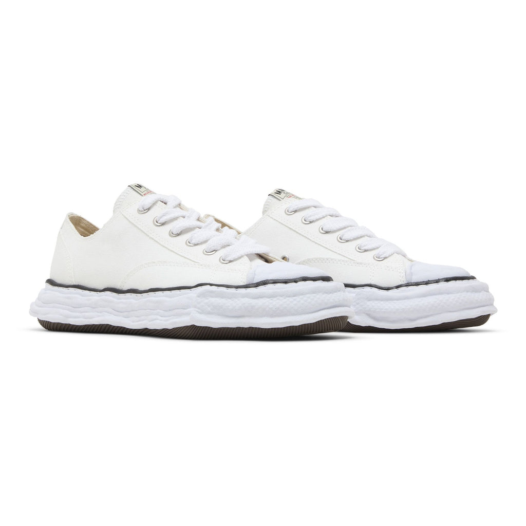 [A11FW702-WHITE] MENS MAISON MIHARA YASUHIRO PETERSON 23 OG SOLE CANVAS LOW 'WHITE' - 6