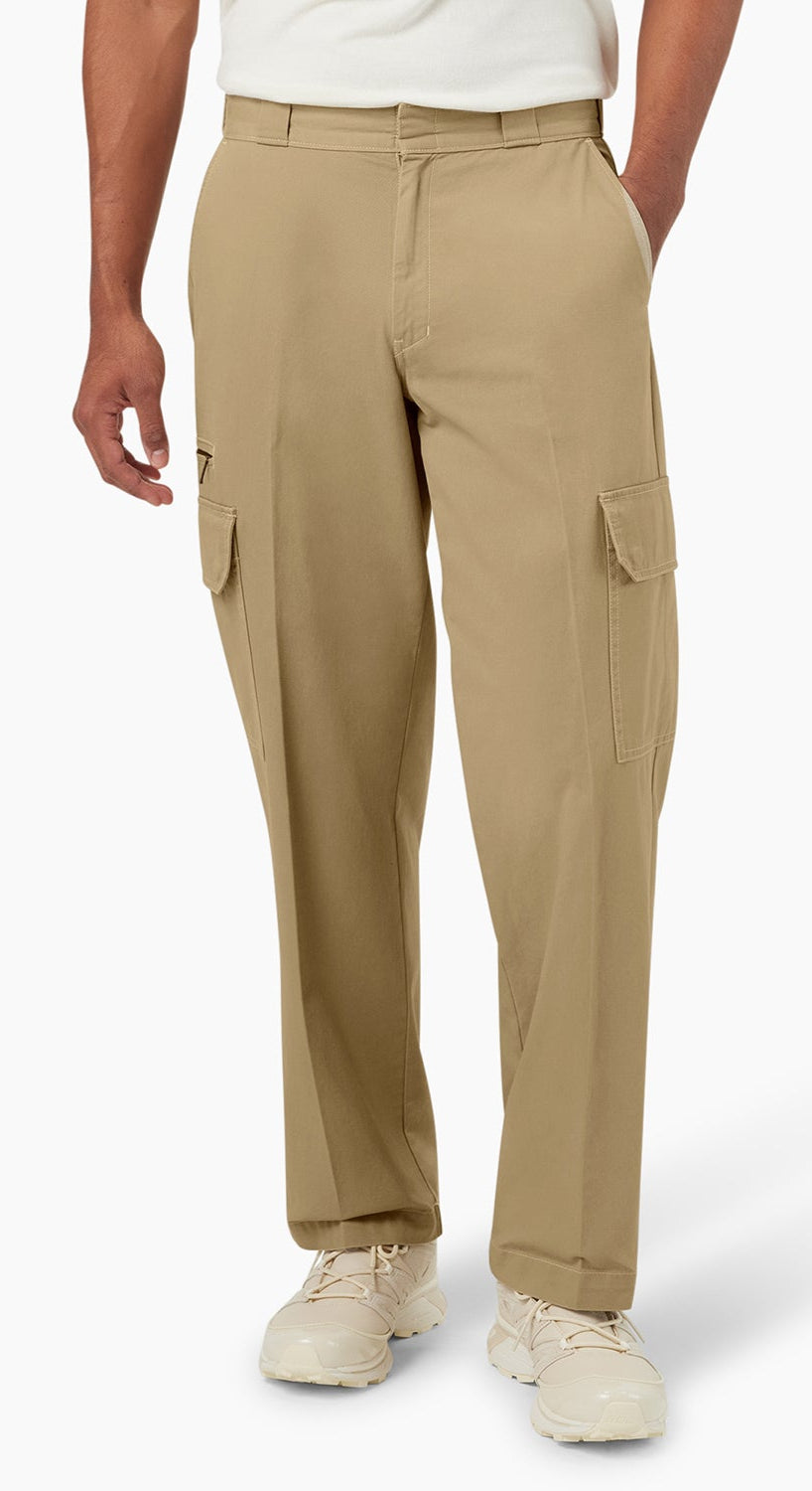 [A4Z7H0DS] MENS DICKIES RIVERBEND CARGO WORK TROUSERS