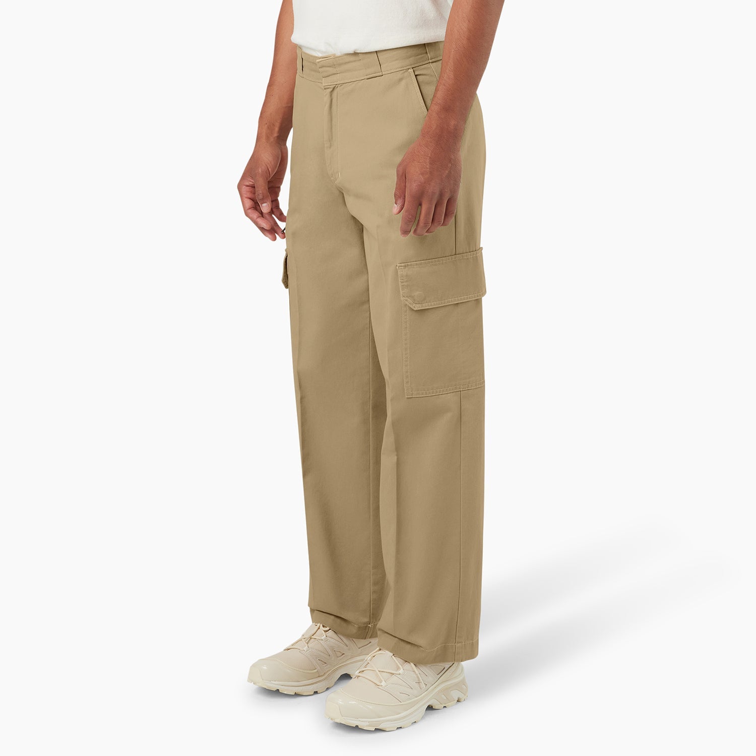 [A4Z7H0DS] MENS DICKIES RIVERBEND CARGO WORK TROUSERS