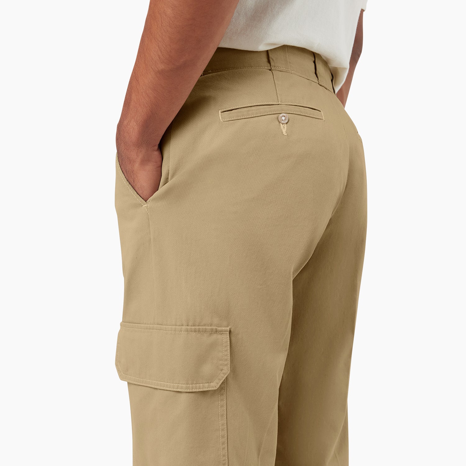 [A4Z7H0DS] MENS DICKIES RIVERBEND CARGO WORK TROUSERS