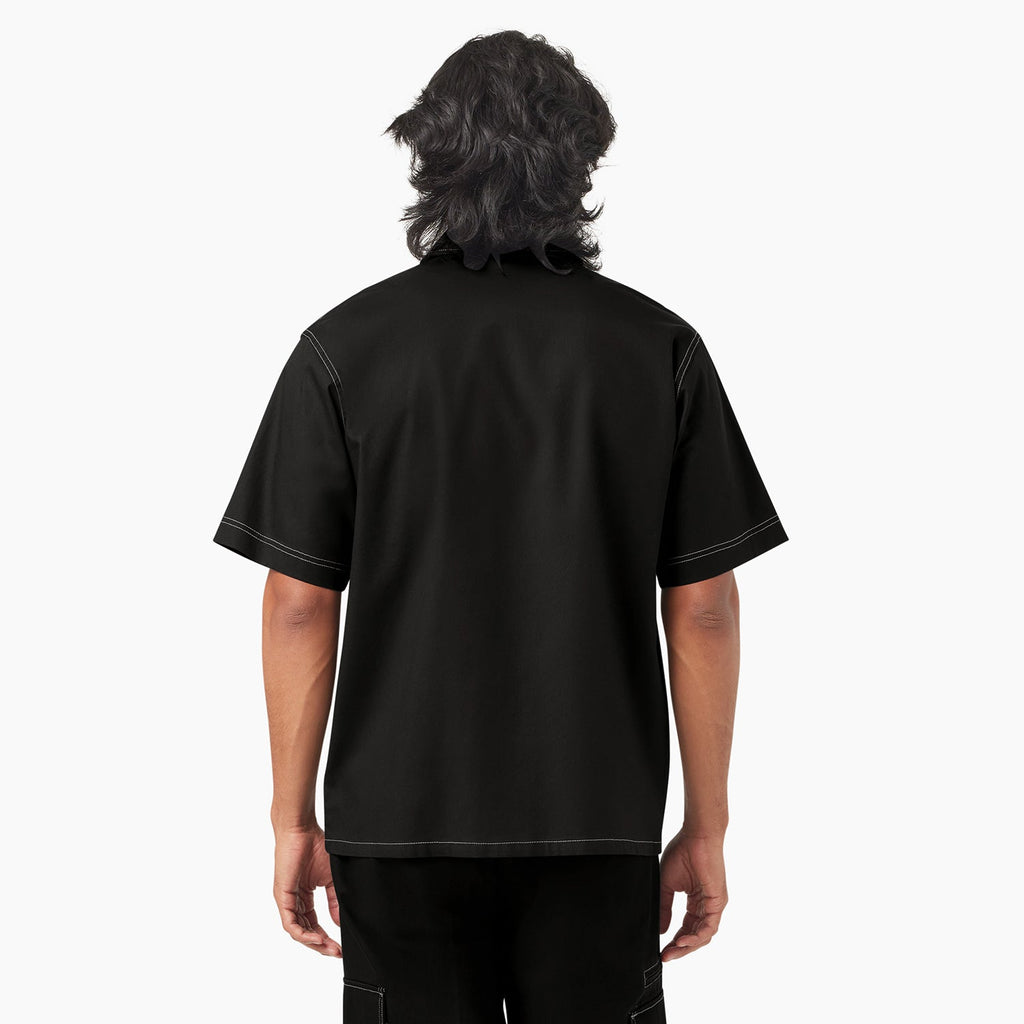 [A4Z7RBLK] MENS DICKIES BUTTON SHIRT