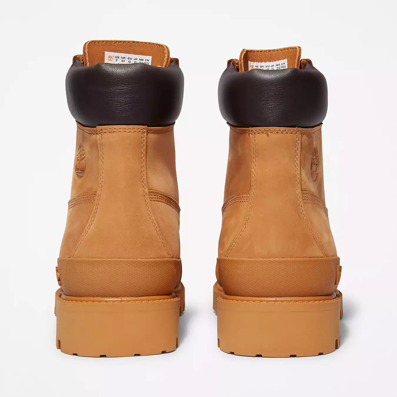 [TB0A5ZNU231] Mens Timberland 6" Waterproof Boot 'Premium Bee Line Rubber Toe WP Wheat Nubuck'