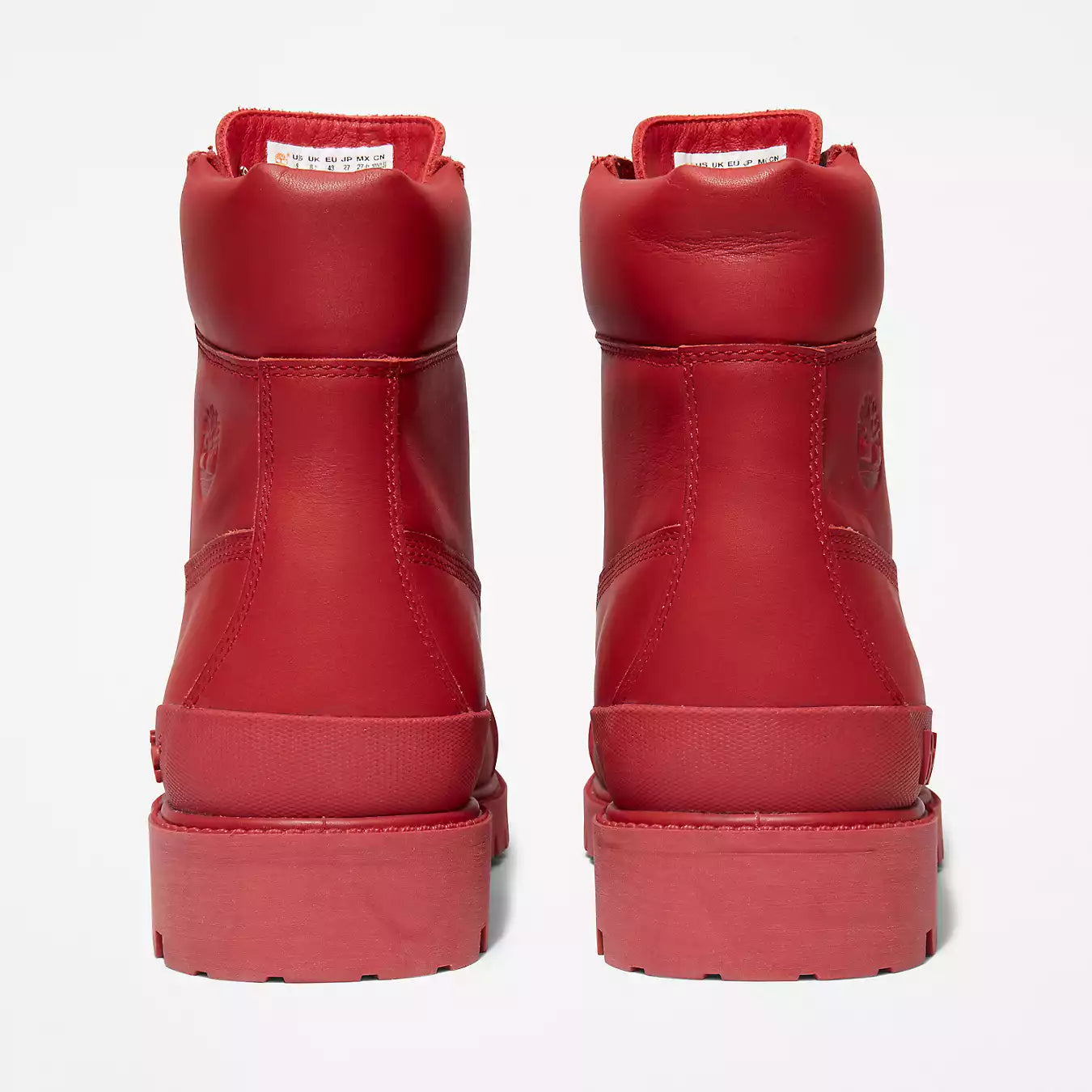 [TB0A5ZQ3626] Mens Timberland 6" Waterproof Boot 'Premium Bee Line Rubber Toe WP Red Nubuck'